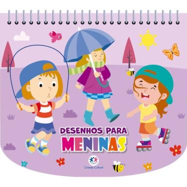 Imagem de Desenhos para meninas - Livro com canetinha