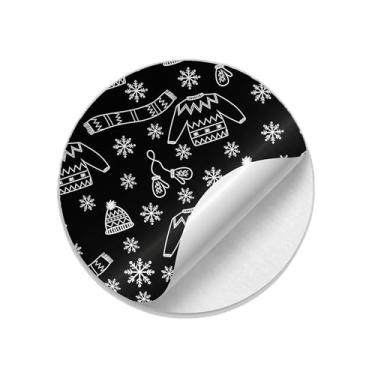 Imagem de Ladrilho Decorativo de Cerâmica Inverno Natal e Ano Novo 30x30cm