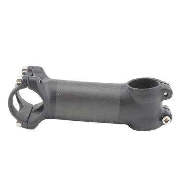 Imagem de Mesa de bicicleta de estrada/montanha em liga de alumínio fosco com fibra de carbono, ângulo de 6 a 17 graus, 31,8 x 60-120 mm(6 degree 110mm)