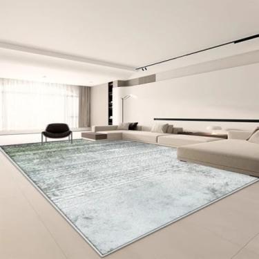 Imagem de Tapetes modernos de grandes dimensões para sala de estar, decoração minimalista, tapetes para casa, quarto, escritório, tapete para chão (6,5x6,5 pés (200x200 cm)/WL-Sem fiapos-6)