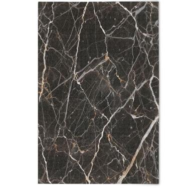 Imagem de Quebra-cabeça 500 peças adulto preto branco veias divertidas elefantes brancos presentes divertidos para a família quebra-cabeças animais fofos arte floral, 500 peças, 52 cm x 37,8 cm