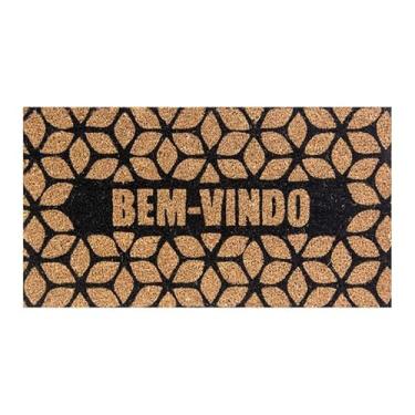 Imagem de Tapete Capacho Bem-Vindo 60x33 cm – Estilo, Durabilidade e Charme para sua Entrada