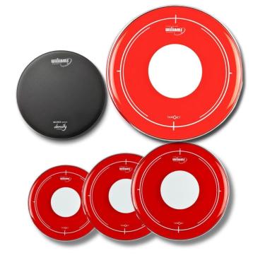 Imagem de Kit Pele Bateria Rdt2 Hidráulica Williams 12 13 16 22 E 14Cx