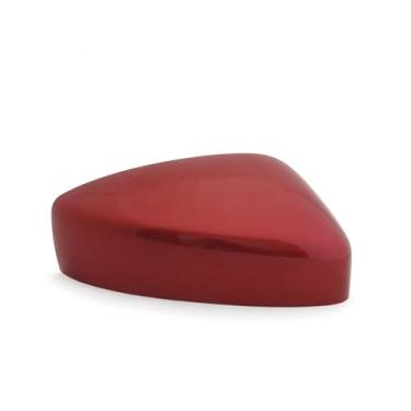Imagem de Tampa do espelho retrovisor lateral do carro, tampa da asa da porta, compatível com mazda cx5 CX-5 2017 2018 2019(Right red)