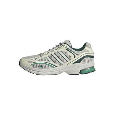 Imagem de adidas Tênis adulto unissex Spiritain 2000, Alumínia/verde, 11 Women/10 Men