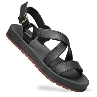 Imagem de Sandalia Papete Injetada Feminina Anatomica (Preto, BR, Adulto, Faixa Numérico, M, 37, 38)