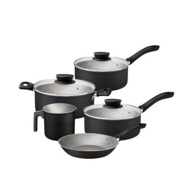 Imagem de Jogo de Panelas Tramontina Linz em Alumínio 5pcs