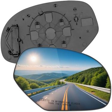 Imagem de LOIYLLEN Espelho lateral do passageiro para Chevy Silverado Suburban Tahoe Avalanche, para Cadillac Escalade, para GMC Sierra Yukon, 2007-2014 - Vidro espelhado do lado direito, espelhos retrovisores