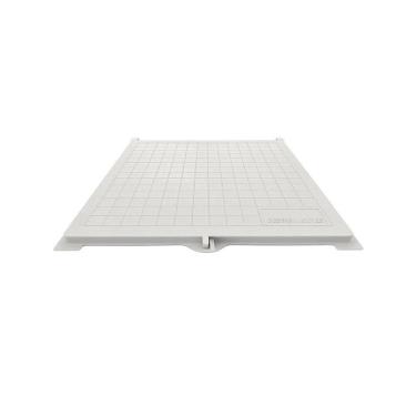 Imagem de Tampão Articulado S Rebaixo Passagem Inspeção Branco 50x50cm