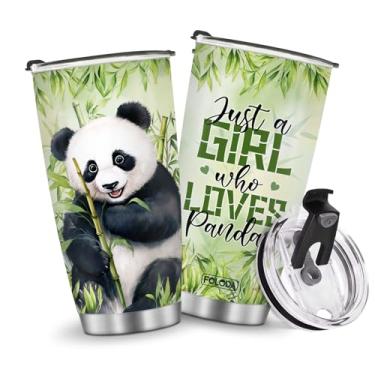 Imagem de Caneca de café para viagem, copo com isolamento térmico, garrafa de água, estilo panda para meninos e meninas, presentes para Natal, aniversário, dia das crianças, presente de aniversário masculino