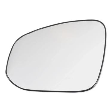 Imagem de Porta espelho retrovisor lente espelho retrovisor refletor de vidro convexo compatível com toyota rav4 2013 2014 2015 2016 2017 2018(Left Heated Side)