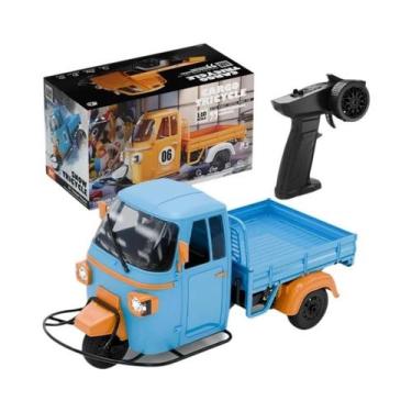 Imagem de Triciclo RC De Controle Remoto Para Crianças Com 3 Rodas Modelo Em Esc