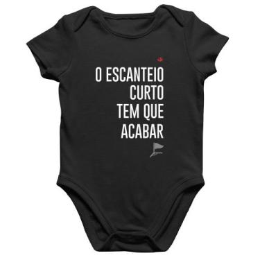 Imagem de Body Bebê Algodão O escanteio curto tem que acabar - Foca na Moda, Pre