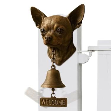 Imagem de Vários Sinos De Boas-Vindas Para Cães,Campainhas Decorativas Com Tema Animal Vintage E Rústico | Sino De Entrada Para Porta Da Frente E - Para Portão, Jardim, Quintal, Casa, Sala De Segurança