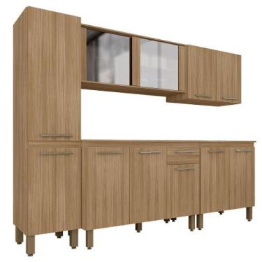 Imagem de Cozinha Modulada 11 Portas 5 Peças Tieli Boreal - Móveis Arapongas - M
