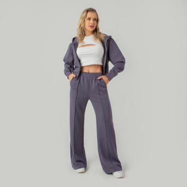 Imagem de Conjunto susie moletom feminino - Susie Modas, Cinza, G