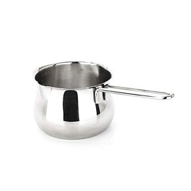 Imagem de Panela de Leite Antiaderente para Cozinha Criativa em Aço Inoxidável Derretimento Manteiga e Chocolate Aquecedor Pequena Molho Queijo Caldo Macarrão X