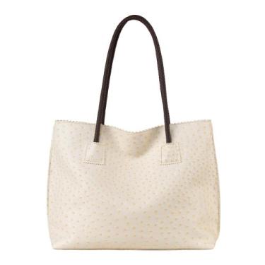 Imagem de Sacola Milan Chiva Chiva Leather  branca MC-1038BG