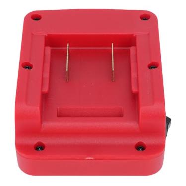 Imagem de WALFRONT Adaptador de Bateria Sem Fio de 15 W, Banco de Potência Portátil de Material ABS Com Portas USB Tipo C DC para Câmeras de Laptops de Telefones Celulares