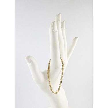Imagem de Pulseira Feminina Bailarina 2.7 18 Cm Ouro 18k Certificado G - JOIE JO