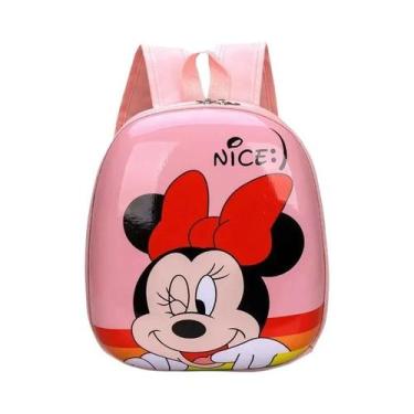 Imagem de Mochila Infantil Disney Frozen Mickey Mouse À Prova D'água Com Capa Rí