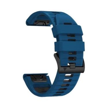Imagem de Pulseira De Silicone Esportiva De 22mm 26mm QuickFit Para Garmin Fenix