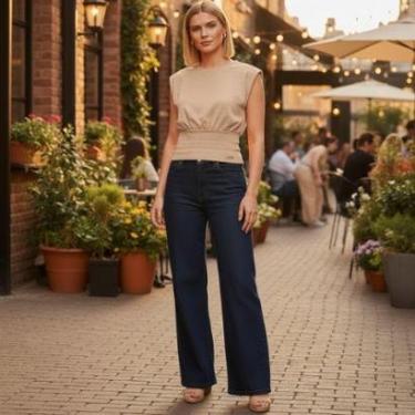 Imagem de Blusa Feminina em Viscose Trabalhada Cereja Rosa-Feminino