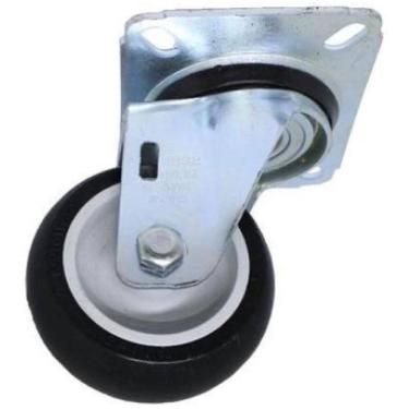 Imagem de Rodizio Giratório Para Carrinhos Roda Pvc Gl 312 Bp Mf