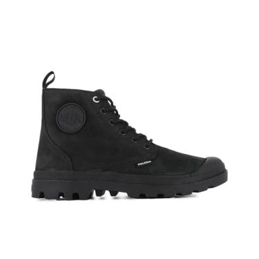 Imagem de Palladium Bota feminina clássica no tornozelo, Preto, 5.5 Women/4.5 Men