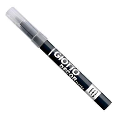 Imagem de Caneta PRETA Permanente Tecido Marker GIOTTO - 495436