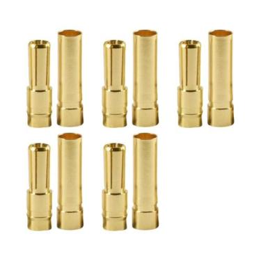 Imagem de Conectores RC Banhados a Ouro 5-8mm Macho E Fêmea Tipo Banana Adaptado