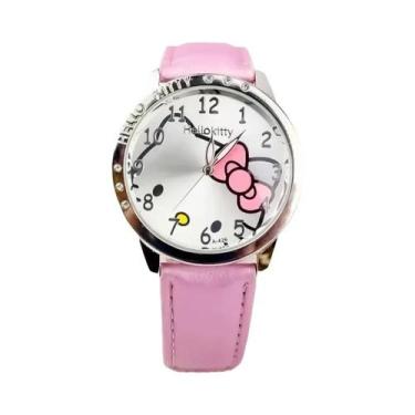 Imagem de Relógio De Pulso Infantil À Prova d'Água Hello Kitty Sanrio Quartz Kaw