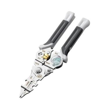 Imagem de Alicate Desencapador De Fios 10 Em 1 Com Medição De Eletricidade, Teso