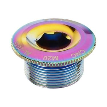 Imagem de Parafuso De Tampa De Pedivela TANKE Em 6 Cores M18 M19 M20 Para Bicicl