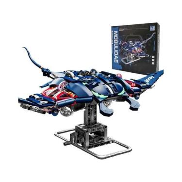 Imagem de Blocos De Montar Mecânicos De Animais Marinhos Para Adultos E Crianças