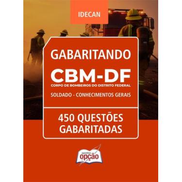Imagem de Caderno CBM-DF - Soldado - Conhecimentos Gerais - 450 Questões Gabarit