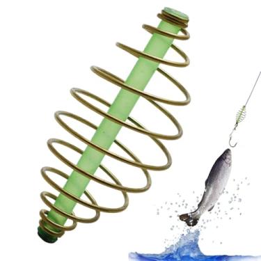 Imagem de Gaiola de isca - Gaiola alimentadora de de primavera - lançador de isca, alimentador de isca grossa, acessório de equipamento de para carpa cruciana, robalo