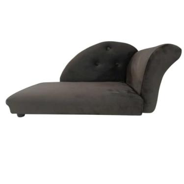 Imagem de Caminha Pet para Cachorro e Gato | Cama Estofada Confortável com Encosto e Base Antiderrapante | Cores a Escolher(MARROM)