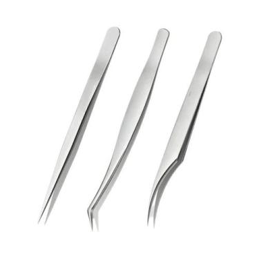 Imagem de Pinças De Aço Inoxidável De Precisão Para Maquiagem De Sobrancelhas, R
