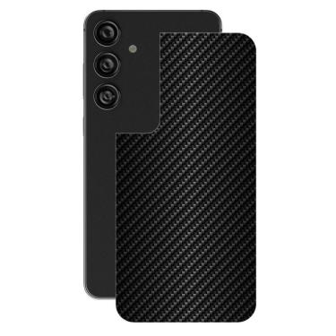 Imagem de Película Para Samsung Galaxy S24 Plus - Traseira De Fibra De Carbono Preta - Gshield