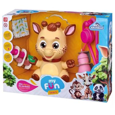 Imagem de Boneco MY FUN Tears Zoo Girafa Mama e Sai Lagrima Adijomar