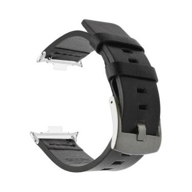 Imagem de Pulseira De Couro Esportiva Para Redmi Watch 4/5 E Xiaomi Mi Band 8 Pr