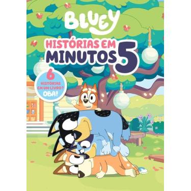 Imagem de Livro - Bluey Histórias em 5 minutos - Capa Dura Almofadada
