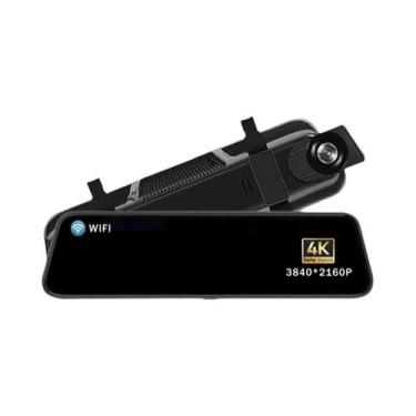 Imagem de Câmera Veicular Com Tela IPS De 10 Polegadas 4K 2160P GPS WiFi Com Dup