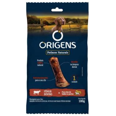 Imagem de Petisco Origens Premium Especial Naturais Fêmur Bovino 180g - ADIMAX