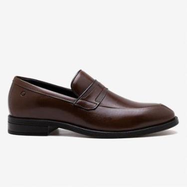 Imagem de Sapato Masculino Duke Couro Hi-Soft 32 Marrom-Masculino