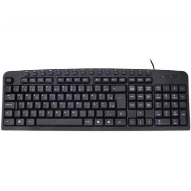 Imagem de Teclado Kmex Padrão Abnt2, Usb, Preto - Km-3928u