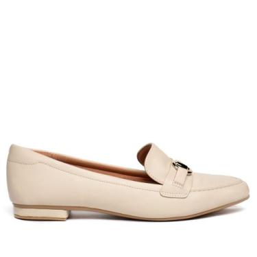 Imagem de Sapato Feminino Vizzano Pelica Fivela Creme, Creme, 38