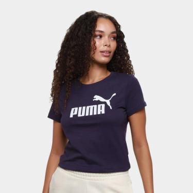 Imagem de Camiseta Puma Essentials Feminina, Lilás, Roxo, M
