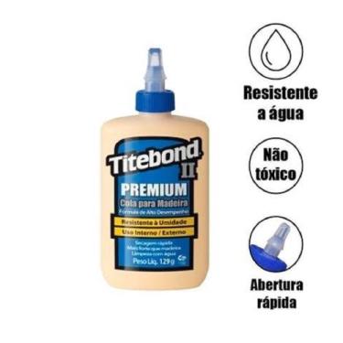 Imagem de Cola Adesivo Titebond II Premiun Para Madeira 258 Gramas